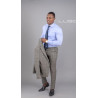 Luxury merino wool suit- Premium comfort and style.